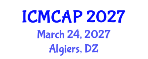 International Conference on Meteorology, Climatology and Atmospheric Physics (ICMCAP) March 24, 2027 - Algiers, Algeria International Conference on Meteorology, Climatology and Atmospheric Physics (ICMCAP) March 24, 2027 - Algiers, Algeria