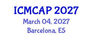 International Conference on Meteorology, Climatology and Atmospheric Physics (ICMCAP) March 04, 2027 - Barcelona, Spain International Conference on Meteorology, Climatology and Atmospheric Physics (ICMCAP) March 04, 2027 - Barcelona, Spain