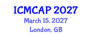 International Conference on Meteorology, Climatology and Atmospheric Physics (ICMCAP) March 15, 2027 - London, United Kingdom International Conference on Meteorology, Climatology and Atmospheric Physics (ICMCAP) March 15, 2027 - London, United Kingdom