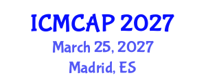 International Conference on Meteorology, Climatology and Atmospheric Physics (ICMCAP) March 25, 2027 - Madrid, Spain International Conference on Meteorology, Climatology and Atmospheric Physics (ICMCAP) March 25, 2027 - Madrid, Spain