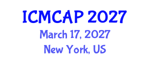 International Conference on Meteorology, Climatology and Atmospheric Physics (ICMCAP) March 17, 2027 - New York, United States International Conference on Meteorology, Climatology and Atmospheric Physics (ICMCAP) March 17, 2027 - New York, United States