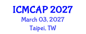 International Conference on Meteorology, Climatology and Atmospheric Physics (ICMCAP) March 03, 2027 - Taipei, Taiwan International Conference on Meteorology, Climatology and Atmospheric Physics (ICMCAP) March 03, 2027 - Taipei, Taiwan