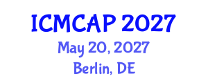 International Conference on Meteorology, Climatology and Atmospheric Physics (ICMCAP) May 20, 2027 - Berlin, Germany International Conference on Meteorology, Climatology and Atmospheric Physics (ICMCAP) May 20, 2027 - Berlin, Germany