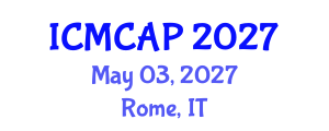 International Conference on Meteorology, Climatology and Atmospheric Physics (ICMCAP) May 03, 2027 - Rome, Italy International Conference on Meteorology, Climatology and Atmospheric Physics (ICMCAP) May 03, 2027 - Rome, Italy