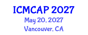 International Conference on Meteorology, Climatology and Atmospheric Physics (ICMCAP) May 20, 2027 - Vancouver, Canada International Conference on Meteorology, Climatology and Atmospheric Physics (ICMCAP) May 20, 2027 - Vancouver, Canada