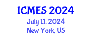 International Conference on Microbial Ecology and Symbiosis (ICMES) July 11, 2024 - New York, United States
