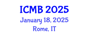 International Conference on Microbiology and Biotechnology (ICMB) January 18, 2025 - Rome, Italy