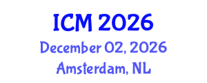 International Conference on Microbiome (ICM) December 02, 2026 - Amsterdam, Netherlands International Conference on Microbiome (ICM) December 02, 2026 - Amsterdam, Netherlands