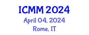 International Conference on Microeconomics and Macroeconomics (ICMM) April 04, 2024 - Rome, Italy