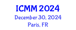 International Conference on Microeconomics and Macroeconomics (ICMM) December 30, 2024 - Paris, France