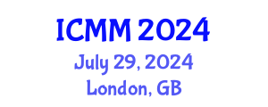 International Conference on Microeconomics and Macroeconomics (ICMM) July 29, 2024 - London, United Kingdom