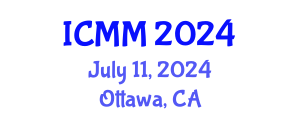 International Conference on Microeconomics and Macroeconomics (ICMM) July 11, 2024 - Ottawa, Canada