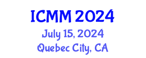 International Conference on Microeconomics and Macroeconomics (ICMM) July 15, 2024 - Quebec City, Canada