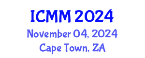 International Conference on Microeconomics and Macroeconomics (ICMM) November 04, 2024 - Cape Town, South Africa