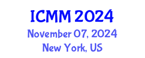 International Conference on Microeconomics and Macroeconomics (ICMM) November 07, 2024 - New York, United States
