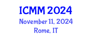 International Conference on Microeconomics and Macroeconomics (ICMM) November 11, 2024 - Rome, Italy