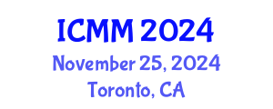 International Conference on Microeconomics and Macroeconomics (ICMM) November 25, 2024 - Toronto, Canada