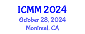 International Conference on Microeconomics and Macroeconomics (ICMM) October 28, 2024 - Montreal, Canada