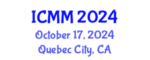 International Conference on Microeconomics and Macroeconomics (ICMM) October 17, 2024 - Quebec City, Canada