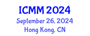 International Conference on Microeconomics and Macroeconomics (ICMM) September 26, 2024 - Hong Kong, China