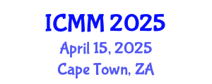 International Conference on Microeconomics and Macroeconomics (ICMM) April 15, 2025 - Cape Town, South Africa