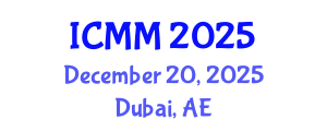 International Conference on Microeconomics and Macroeconomics (ICMM) December 20, 2025 - Dubai, United Arab Emirates