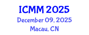 International Conference on Microeconomics and Macroeconomics (ICMM) December 09, 2025 - Macau, China
