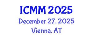 International Conference on Microeconomics and Macroeconomics (ICMM) December 27, 2025 - Vienna, Austria