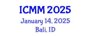 International Conference on Microeconomics and Macroeconomics (ICMM) January 14, 2025 - Bali, Indonesia