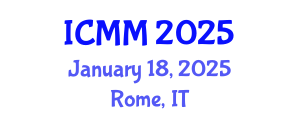 International Conference on Microeconomics and Macroeconomics (ICMM) January 18, 2025 - Rome, Italy