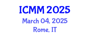 International Conference on Microeconomics and Macroeconomics (ICMM) March 04, 2025 - Rome, Italy