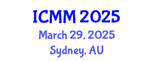 International Conference on Microeconomics and Macroeconomics (ICMM) March 29, 2025 - Sydney, Australia