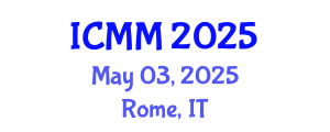 International Conference on Microeconomics and Macroeconomics (ICMM) May 03, 2025 - Rome, Italy
