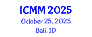 International Conference on Microeconomics and Macroeconomics (ICMM) October 25, 2025 - Bali, Indonesia