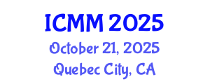 International Conference on Microeconomics and Macroeconomics (ICMM) October 21, 2025 - Quebec City, Canada