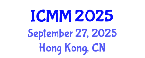 International Conference on Microeconomics and Macroeconomics (ICMM) September 27, 2025 - Hong Kong, China