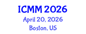 International Conference on Microeconomics and Macroeconomics (ICMM) April 20, 2026 - Boston, United States International Conference on Microeconomics and Macroeconomics (ICMM) April 20, 2026 - Boston, United States