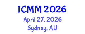 International Conference on Microeconomics and Macroeconomics (ICMM) April 27, 2026 - Sydney, Australia International Conference on Microeconomics and Macroeconomics (ICMM) April 27, 2026 - Sydney, Australia