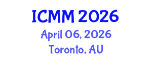 International Conference on Microeconomics and Macroeconomics (ICMM) April 06, 2026 - Toronto, Australia International Conference on Microeconomics and Macroeconomics (ICMM) April 06, 2026 - Toronto, Australia