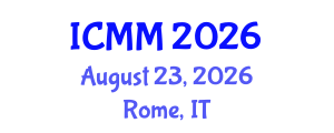 International Conference on Microeconomics and Macroeconomics (ICMM) August 23, 2026 - Rome, Italy International Conference on Microeconomics and Macroeconomics (ICMM) August 23, 2026 - Rome, Italy