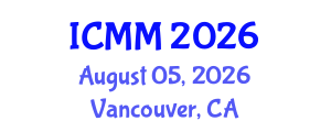 International Conference on Microeconomics and Macroeconomics (ICMM) August 05, 2026 - Vancouver, Canada