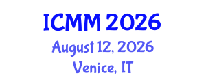 International Conference on Microeconomics and Macroeconomics (ICMM) August 12, 2026 - Venice, Italy International Conference on Microeconomics and Macroeconomics (ICMM) August 12, 2026 - Venice, Italy