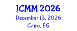 International Conference on Microeconomics and Macroeconomics (ICMM) December 13, 2026 - Cairo, Egypt International Conference on Microeconomics and Macroeconomics (ICMM) December 13, 2026 - Cairo, Egypt