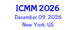 International Conference on Microeconomics and Macroeconomics (ICMM) December 09, 2026 - New York, United States International Conference on Microeconomics and Macroeconomics (ICMM) December 09, 2026 - New York, United States