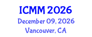 International Conference on Microeconomics and Macroeconomics (ICMM) December 09, 2026 - Vancouver, Canada