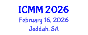 International Conference on Microeconomics and Macroeconomics (ICMM) February 16, 2026 - Jeddah, Saudi Arabia International Conference on Microeconomics and Macroeconomics (ICMM) February 16, 2026 - Jeddah, Saudi Arabia