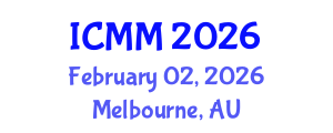 International Conference on Microeconomics and Macroeconomics (ICMM) February 02, 2026 - Melbourne, Australia International Conference on Microeconomics and Macroeconomics (ICMM) February 02, 2026 - Melbourne, Australia