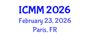 International Conference on Microeconomics and Macroeconomics (ICMM) February 23, 2026 - Paris, France International Conference on Microeconomics and Macroeconomics (ICMM) February 23, 2026 - Paris, France