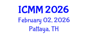 International Conference on Microeconomics and Macroeconomics (ICMM) February 02, 2026 - Pattaya, Thailand International Conference on Microeconomics and Macroeconomics (ICMM) February 02, 2026 - Pattaya, Thailand