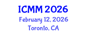 International Conference on Microeconomics and Macroeconomics (ICMM) February 12, 2026 - Toronto, Canada International Conference on Microeconomics and Macroeconomics (ICMM) February 12, 2026 - Toronto, Canada